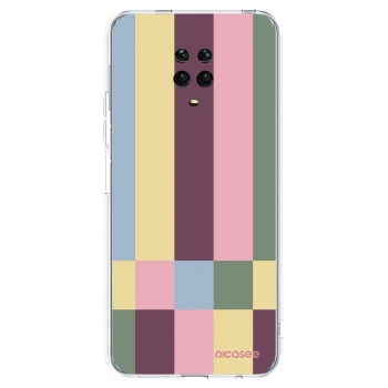 Picasee silikonový průhledný obal pro Xiaomi Redmi Note 9 Pro - Lobby tiles