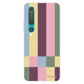 Picasee silikonový průhledný obal pro Xiaomi Mi 10 - Lobby tiles