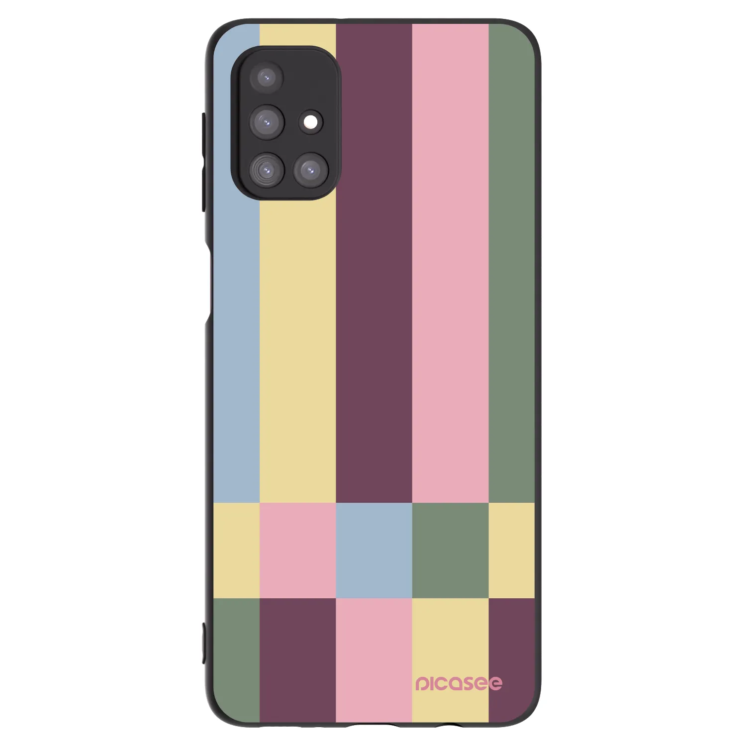 Picasee silikonový černý obal pro Samsung Galaxy M31s - Lobby tiles