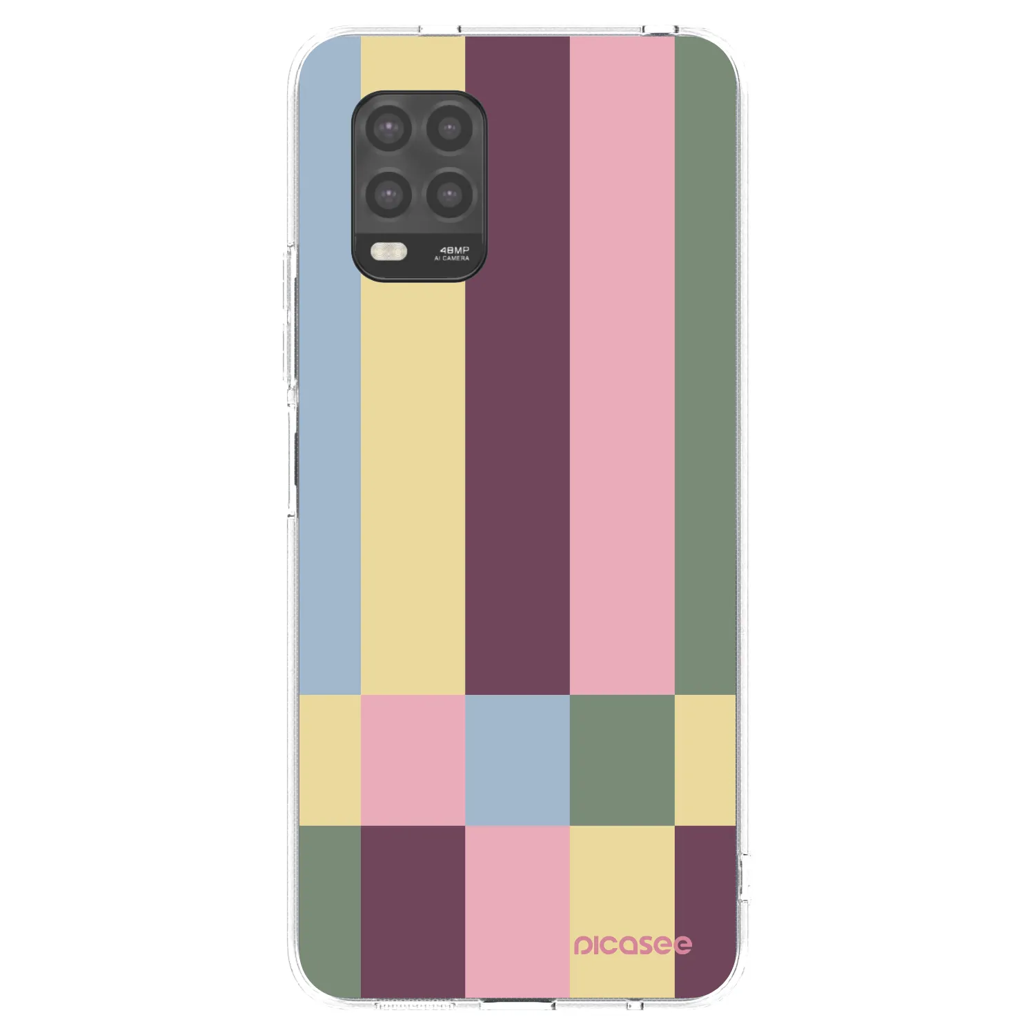 Picasee silikonový průhledný obal pro Xiaomi Mi 10 Lite - Lobby tiles