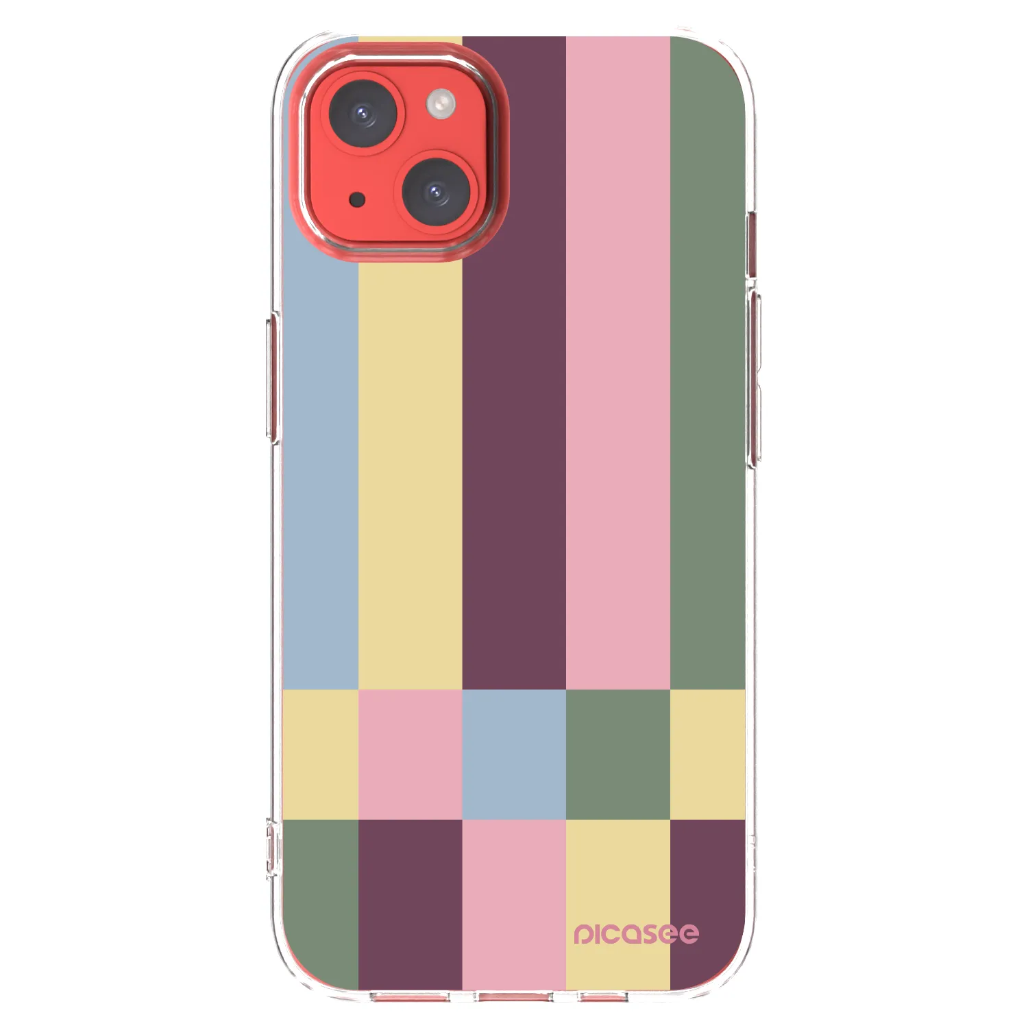 Picasee silikonový průhledný obal pro Apple iPhone 13 - Lobby tiles