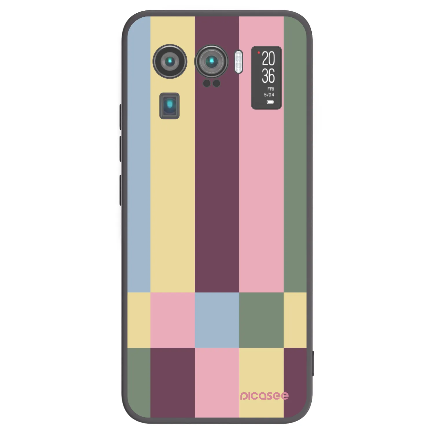 Picasee silikonový černý obal pro Xiaomi Mi 11 Ultra - Lobby tiles