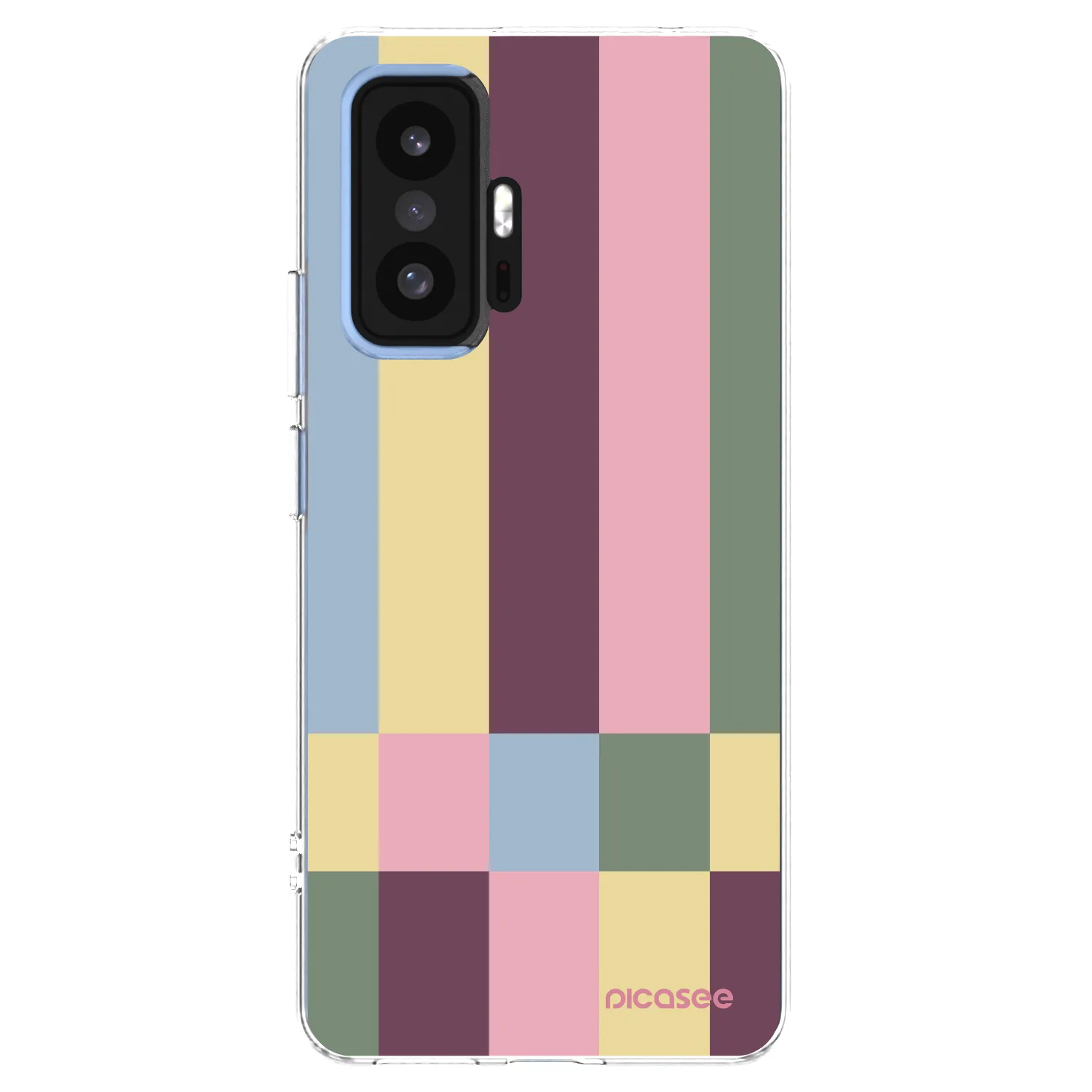 Picasee silikonový průhledný obal pro Xiaomi 11T Pro - Lobby tiles