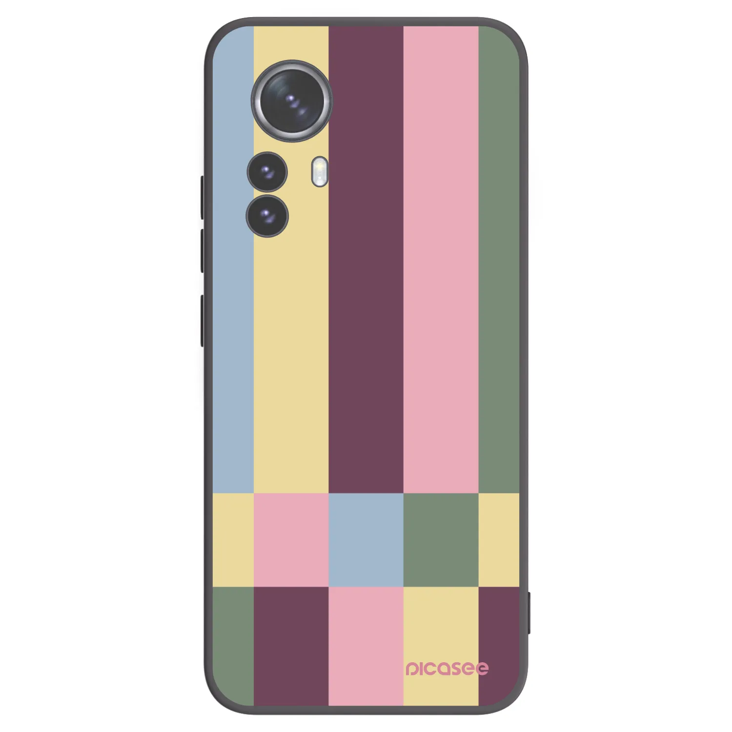 Picasee silikonový černý obal pro Xiaomi 12 Pro - Lobby tiles