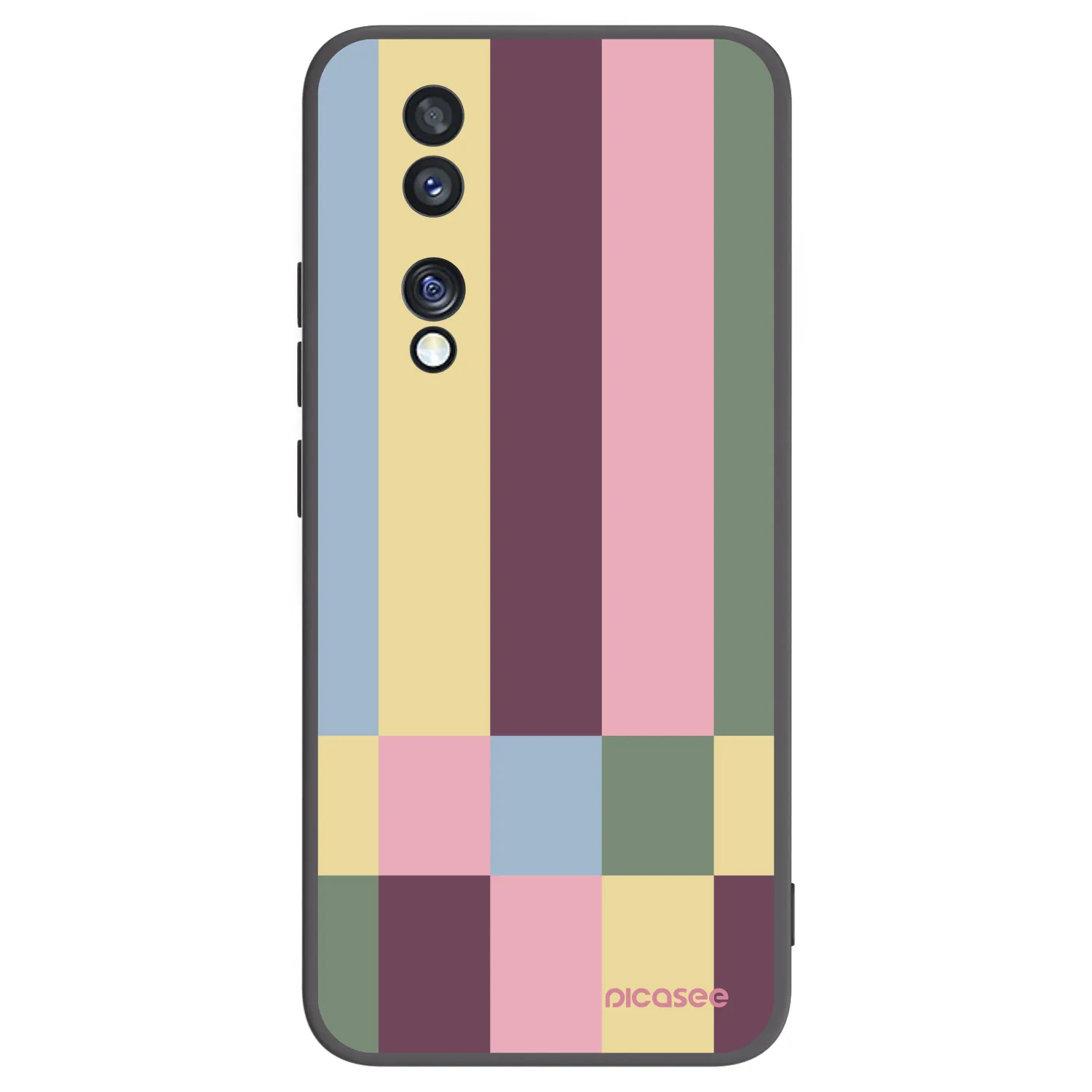 Picasee silikonový černý obal pro Honor 70 - Lobby tiles