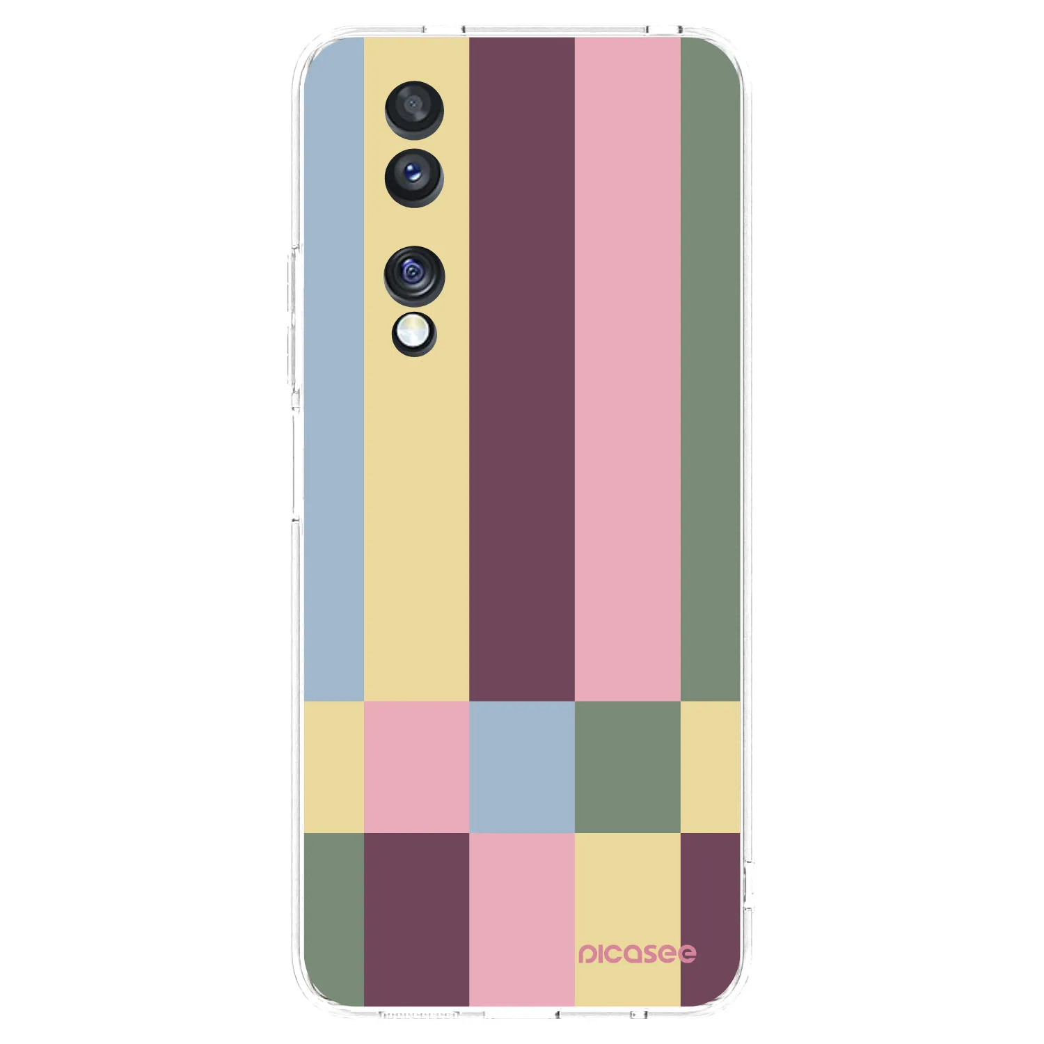 Picasee silikonový průhledný obal pro Honor 70 - Lobby tiles
