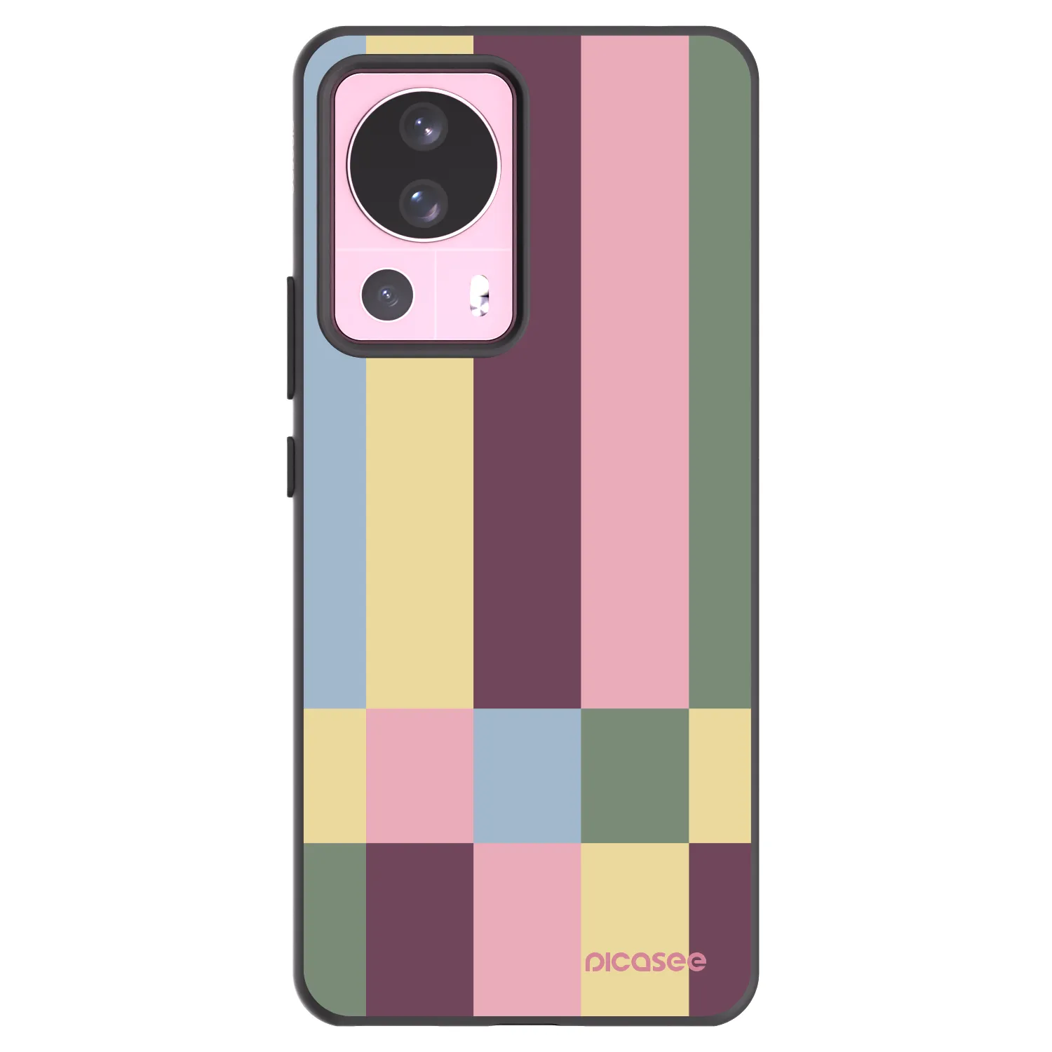 Picasee silikonový černý obal pro Xiaomi 13 Lite - Lobby tiles