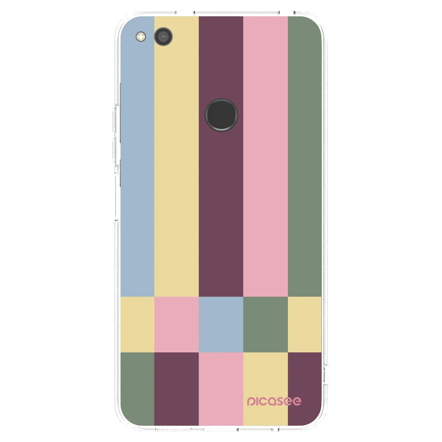 Picasee silikonový průhledný obal pro Huawei Mate 40 Pro - Lobby tiles