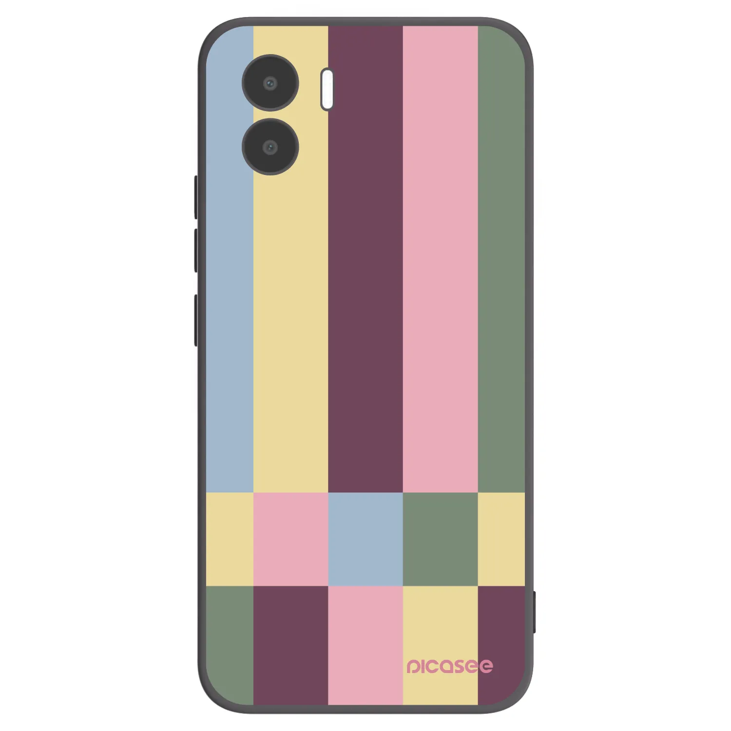 Picasee silikonový černý obal pro Xiaomi Redmi A2 - Lobby tiles