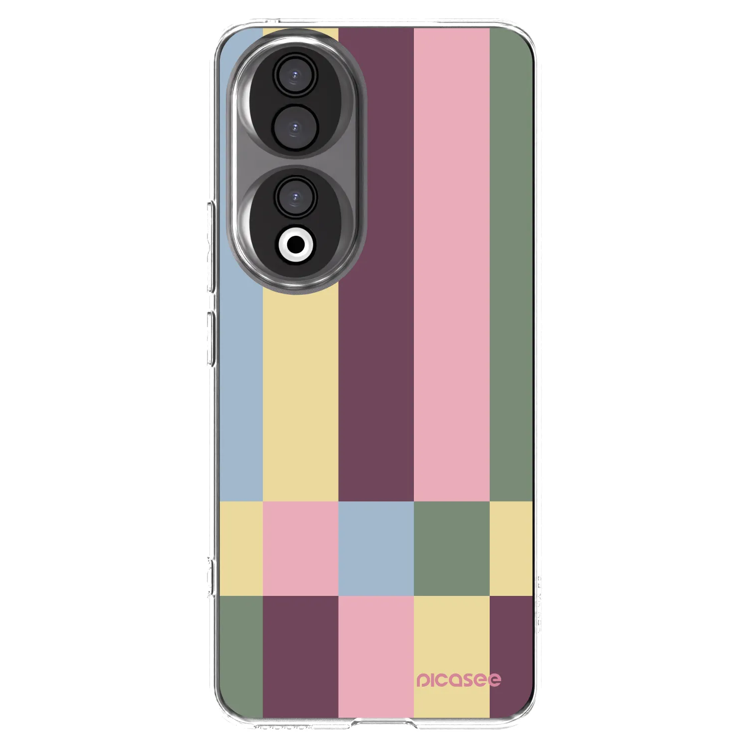 Picasee silikonový průhledný obal pro Honor 90 5G - Lobby tiles