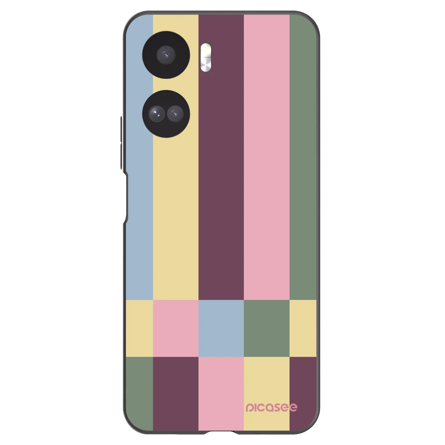 Picasee silikonový černý obal pro Honor 90 Lite 5G - Lobby tiles