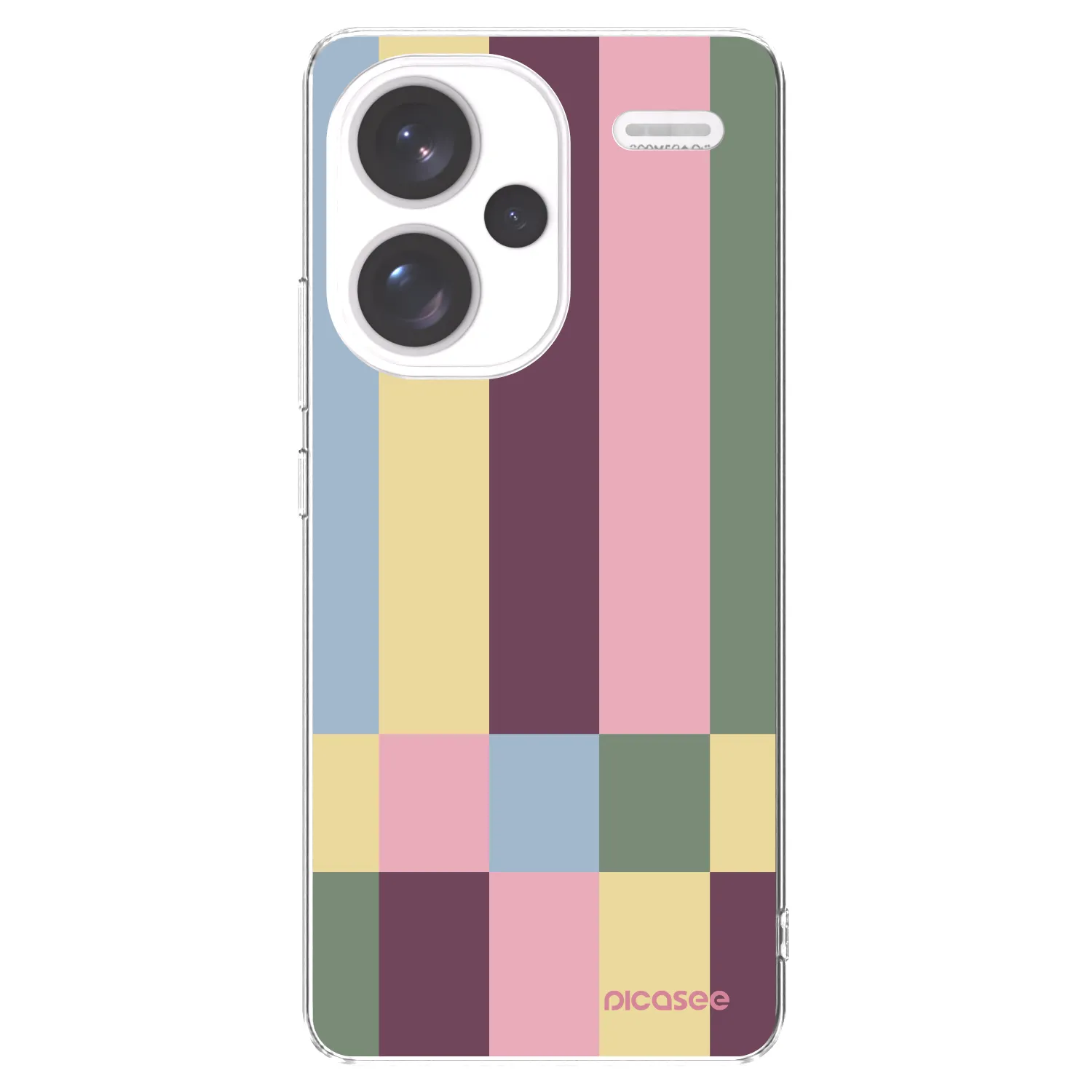 Picasee silikonový průhledný obal pro Xiaomi Redmi Note 13 Pro+ 5G - Lobby tiles