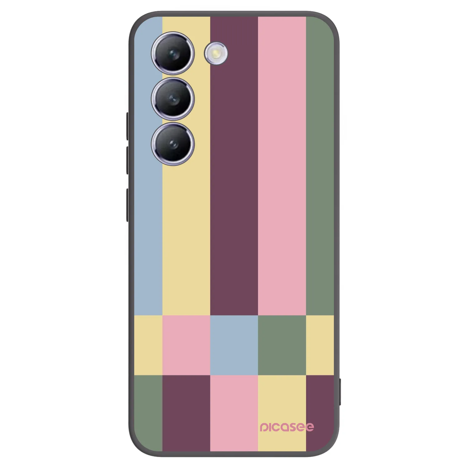 Picasee silikonový černý obal pro Vivo V40 SE 5G - Lobby tiles