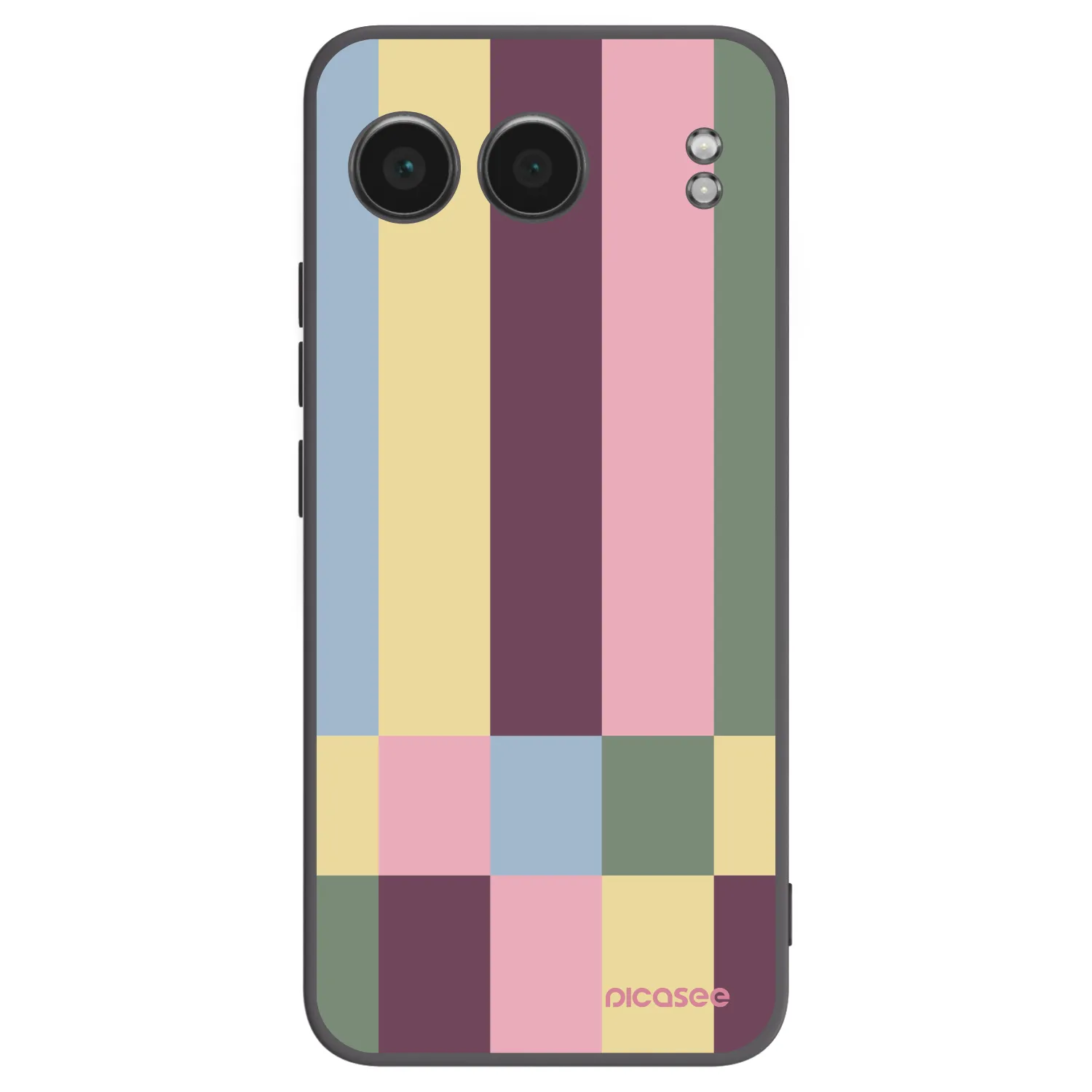 Picasee silikonový černý obal pro OnePlus Nord 4 - Lobby tiles