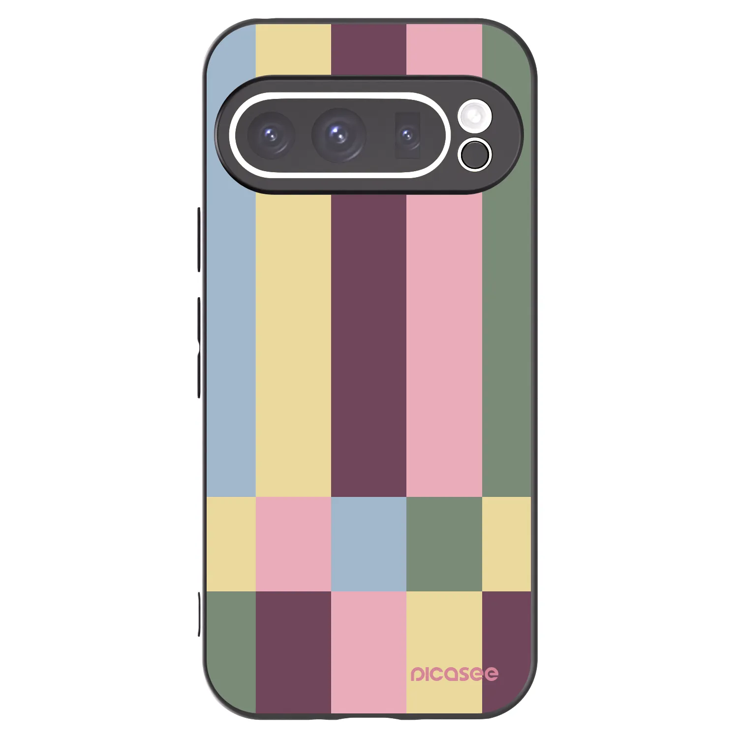 Picasee silikonový černý obal pro Google Pixel 9 Pro - Lobby tiles