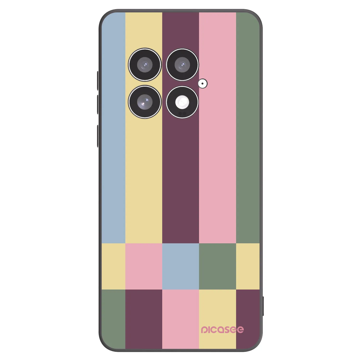 Picasee silikonový černý obal pro OnePlus 13 5G - Lobby tiles