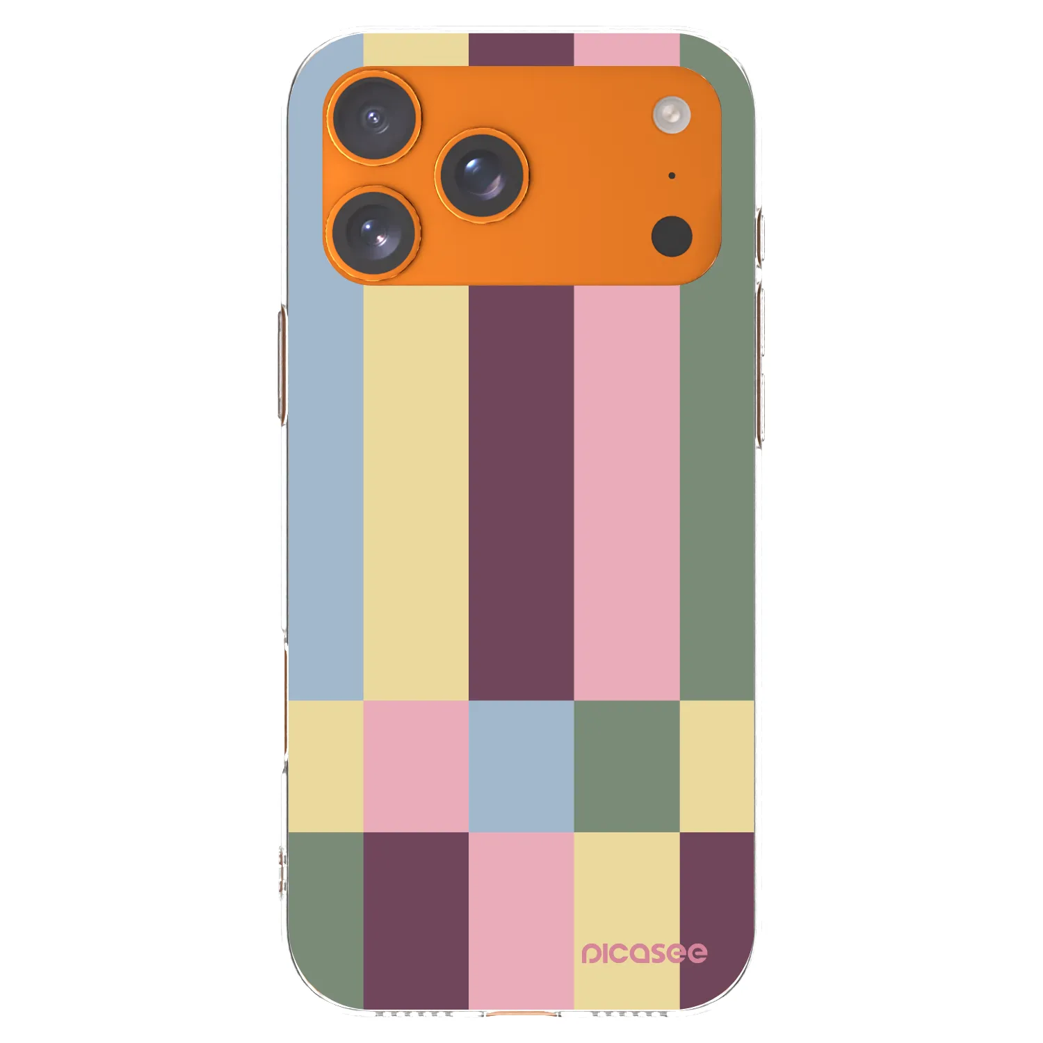 Picasee silikonový průhledný obal pro Apple iPhone 17 Pro Max - Lobby tiles
