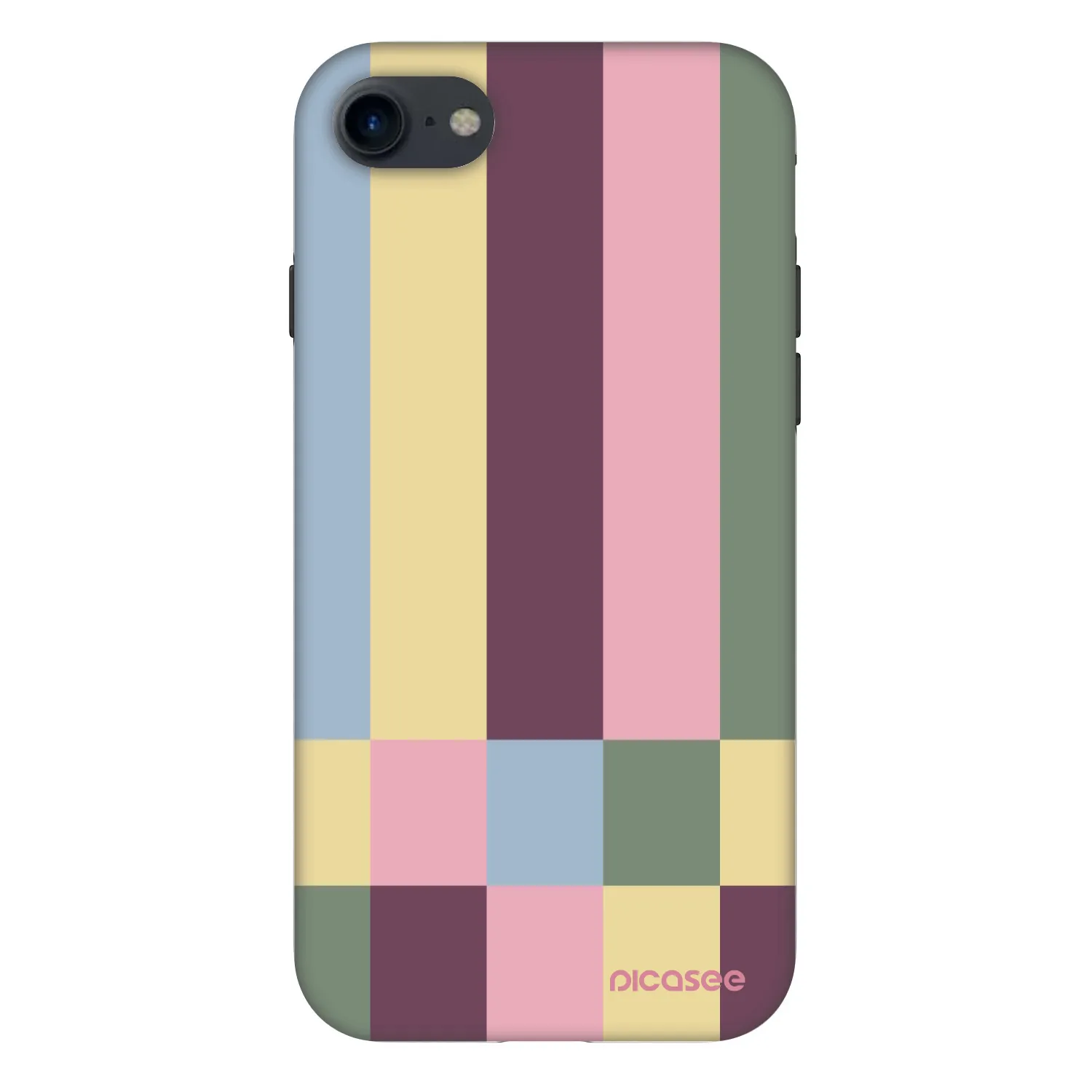 Picasee Fashion Case pro Apple iPhone SE 2022 - Lobby tiles