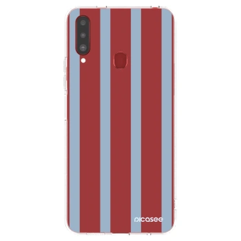 Picasee silikonový průhledný obal pro Samsung Galaxy A20s - Lounge pass