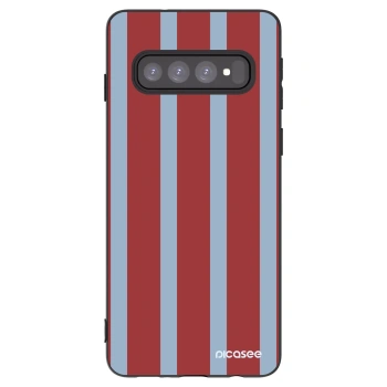Picasee silikonový černý obal pro Samsung Galaxy S10 G973 - Lounge pass