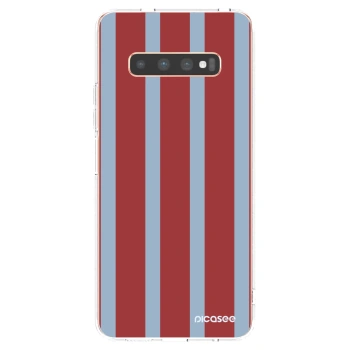 Picasee silikonový průhledný obal pro Samsung Galaxy S10 Plus G975 - Lounge pass