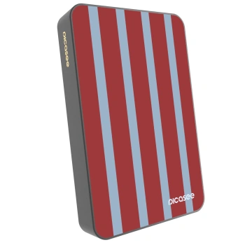 Picasee Powerbanka s MagSafe 10 000 mAh Šedá - Lounge pass