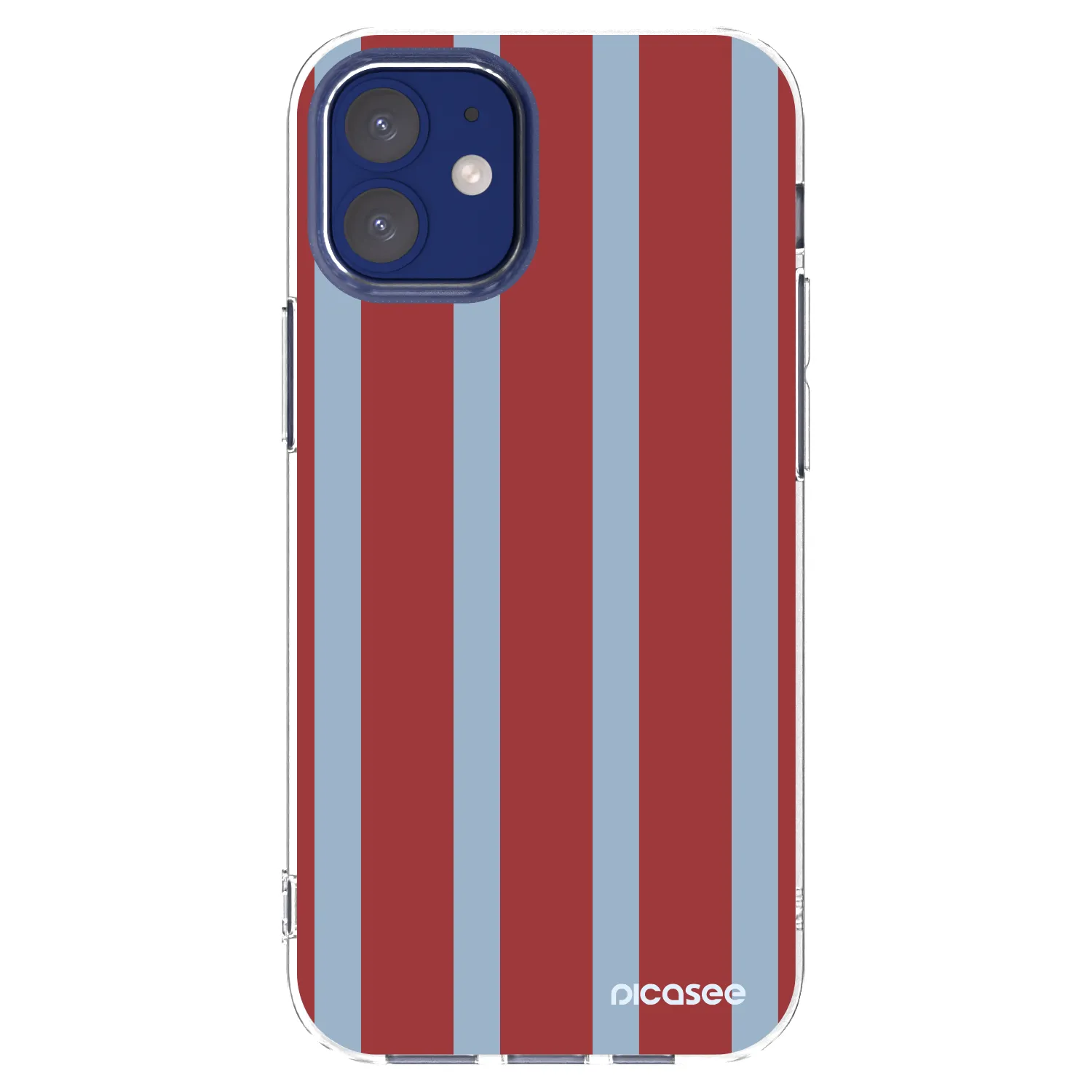 Picasee silikonový průhledný obal pro Apple iPhone 12 mini - Lounge pass