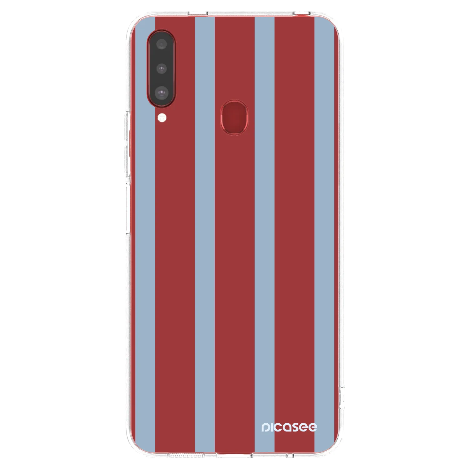 Picasee silikonový průhledný obal pro Samsung Galaxy A20s - Lounge pass