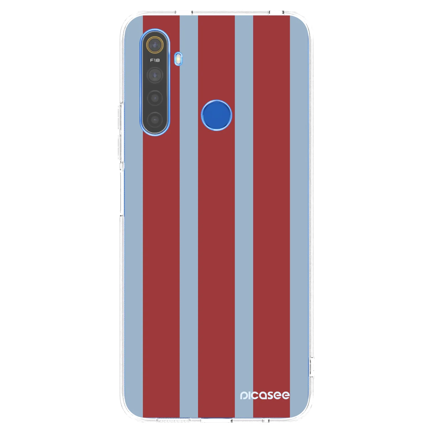 Picasee silikonový průhledný obal pro Realme 5 - Lounge pass