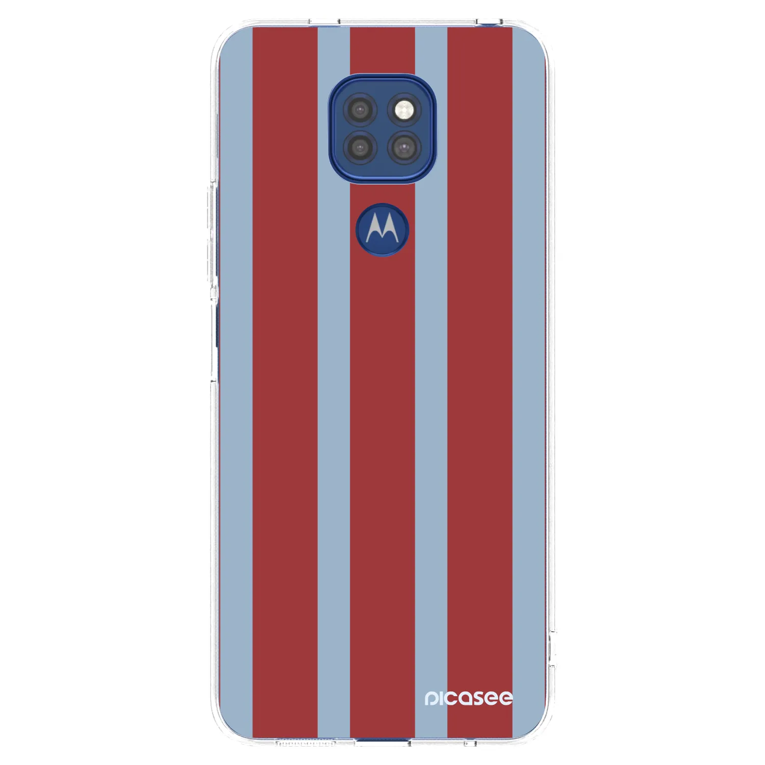 Picasee silikonový průhledný obal pro Motorola Moto G9 Play - Lounge pass