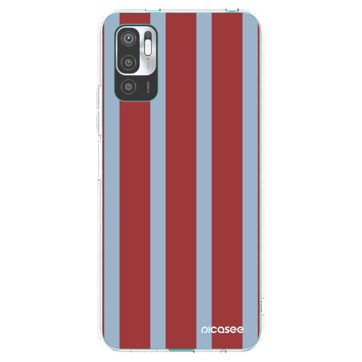 Picasee silikonový průhledný obal pro Xiaomi Redmi Note 10 5G - Lounge pass