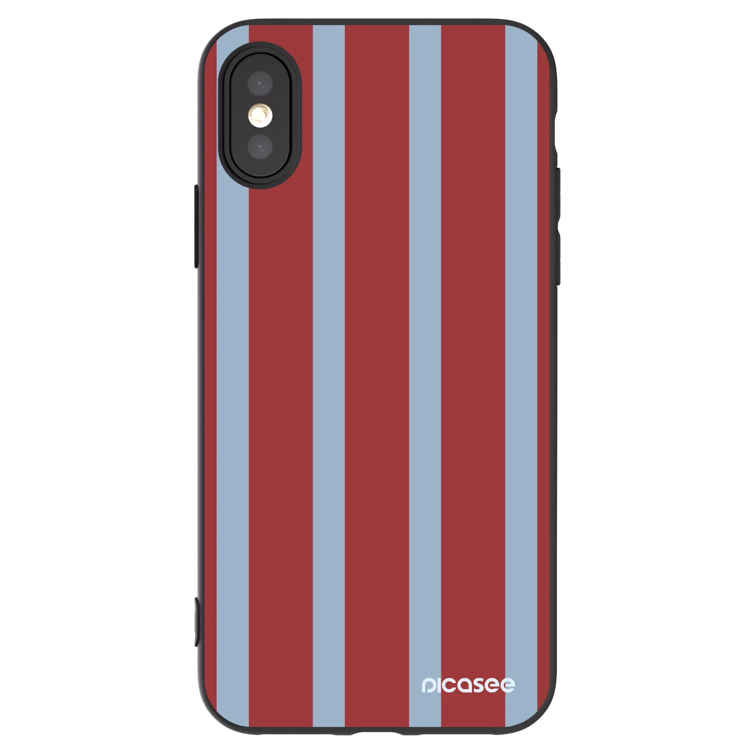 Picasee silikonový černý obal pro Apple iPhone X/XS - Lounge pass