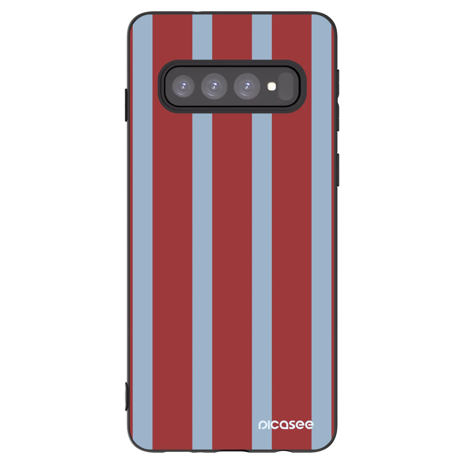 Picasee silikonový černý obal pro Samsung Galaxy S10 G973 - Lounge pass