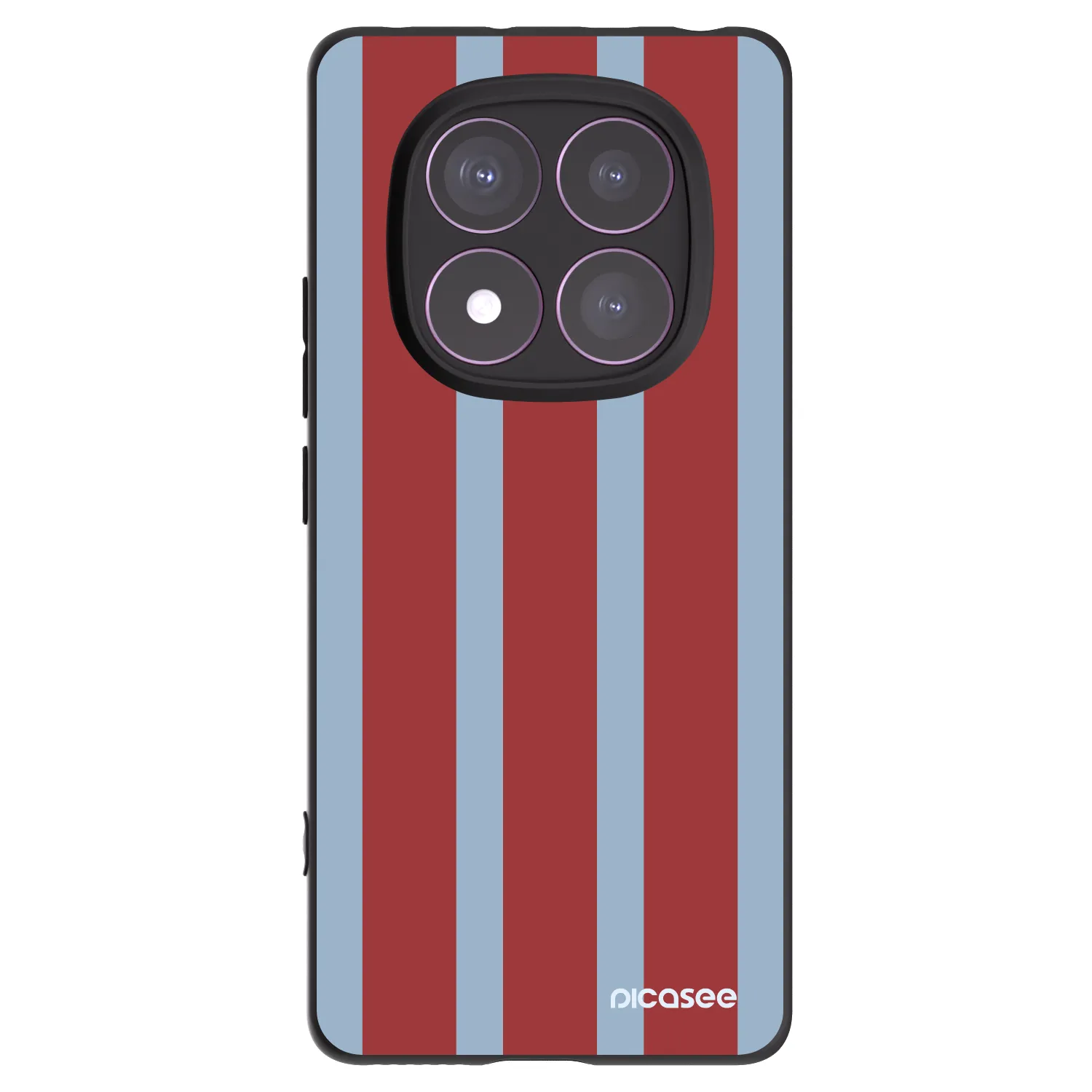 Picasee silikonový černý obal pro Xiaomi Redmi Note 14 Pro 4G - Lounge pass