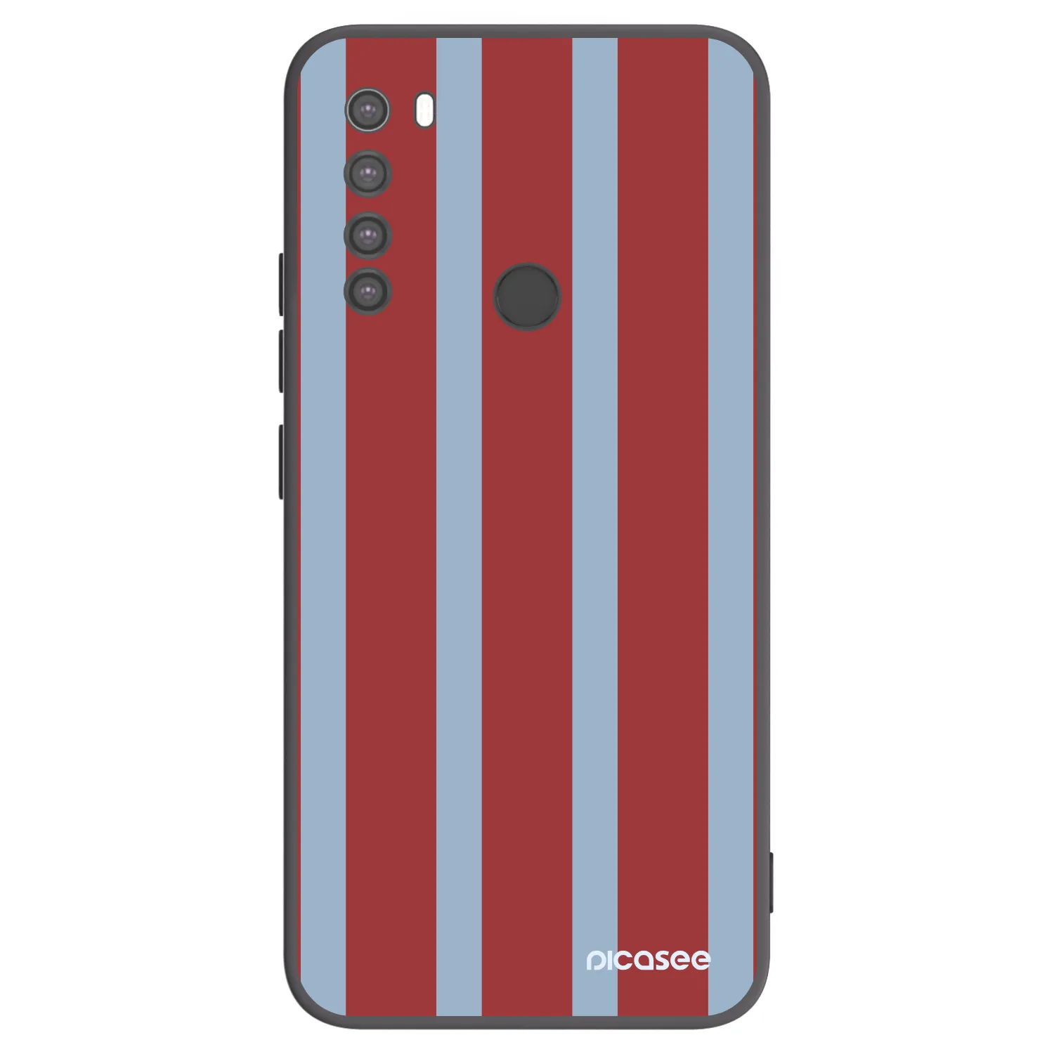 Picasee silikonový černý obal pro Xiaomi Redmi Note 8 - Lounge pass