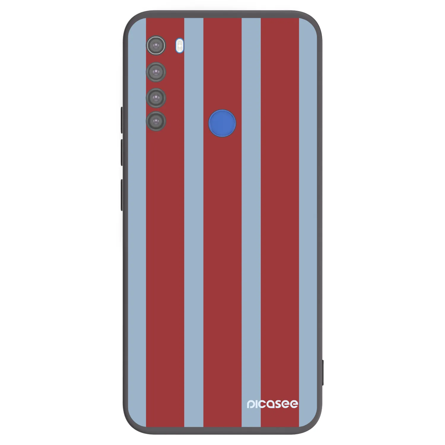 Picasee silikonový černý obal pro Xiaomi Redmi Note 8T - Lounge pass