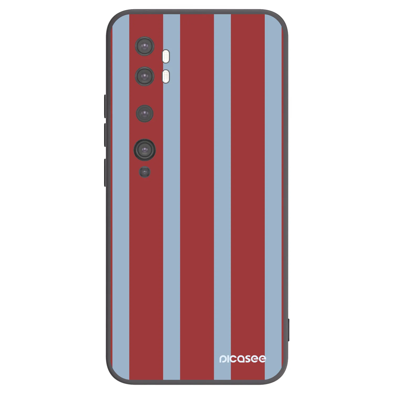 Picasee silikonový černý obal pro Xiaomi Mi Note 10 (Pro) - Lounge pass