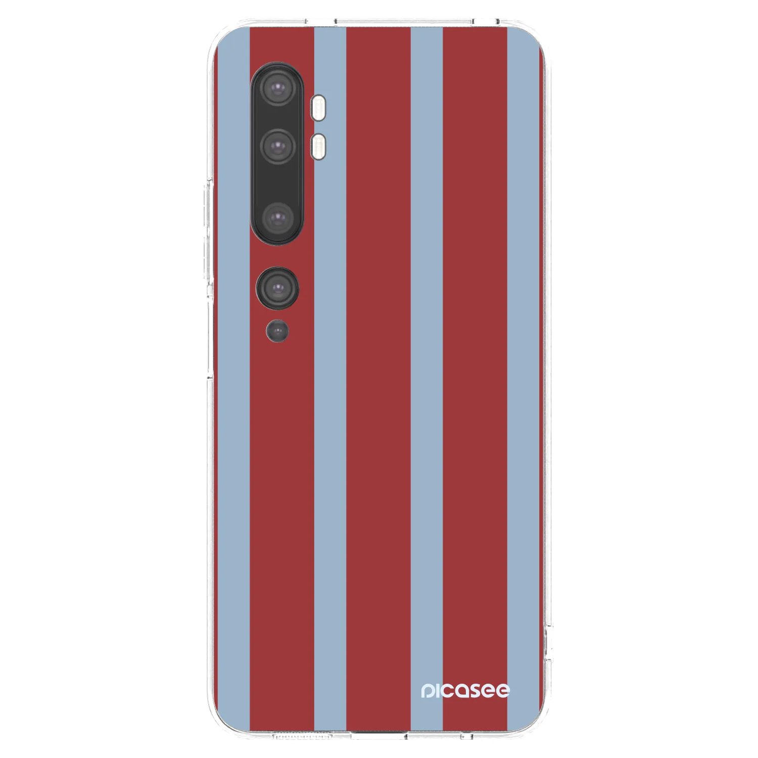 Picasee silikonový průhledný obal pro Xiaomi Mi Note 10 (Pro) - Lounge pass