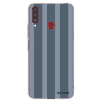 Picasee silikonový průhledný obal pro Samsung Galaxy A20s - Midnight lounge