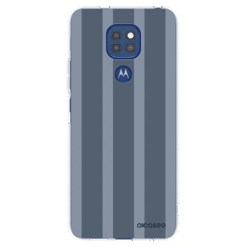 Picasee silikonový průhledný obal pro Motorola Moto G9 Play - Midnight lounge