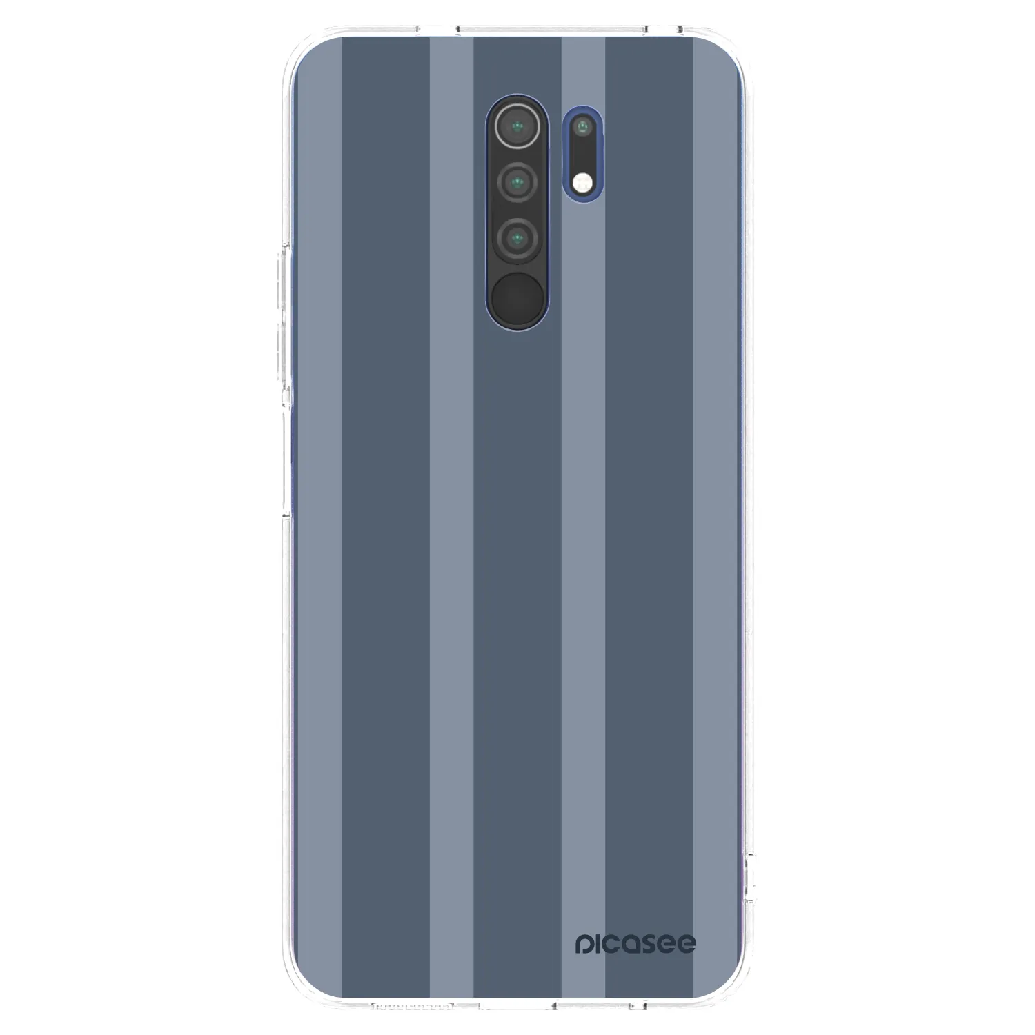 Picasee silikonový průhledný obal pro Xiaomi Redmi 9 - Midnight lounge