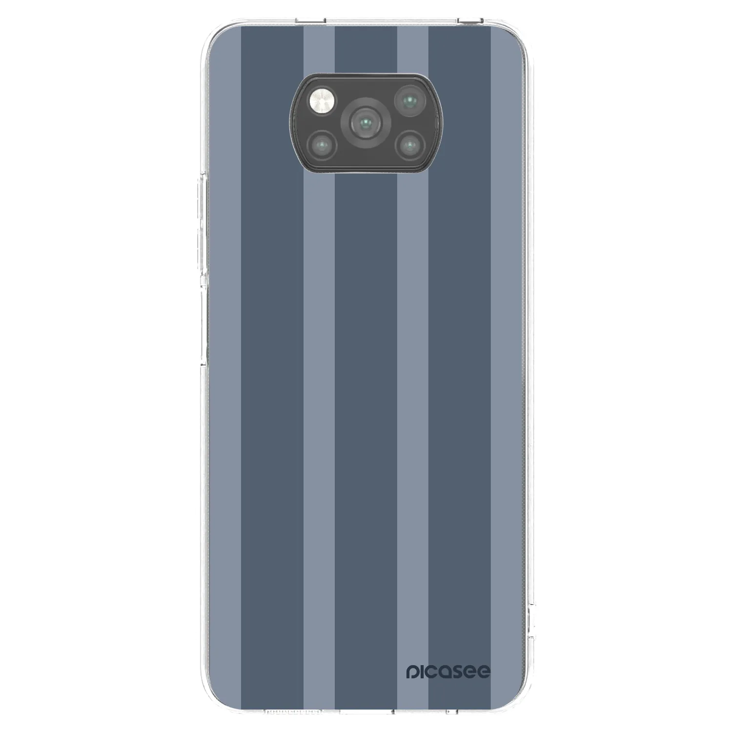 Picasee silikonový černý obal pro Xiaomi Poco X3 - Midnight lounge