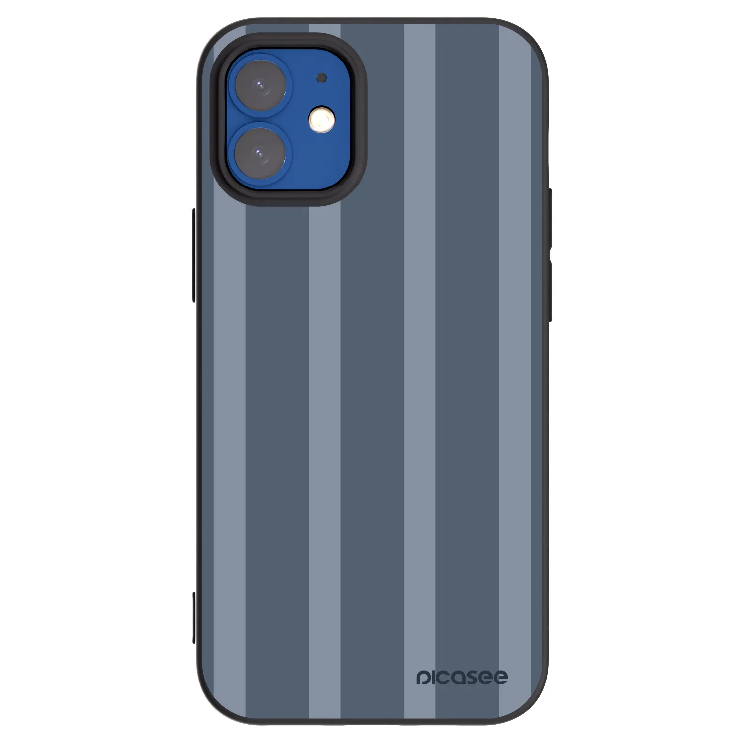 Picasee silikonový černý obal pro Apple iPhone 12 mini - Midnight lounge