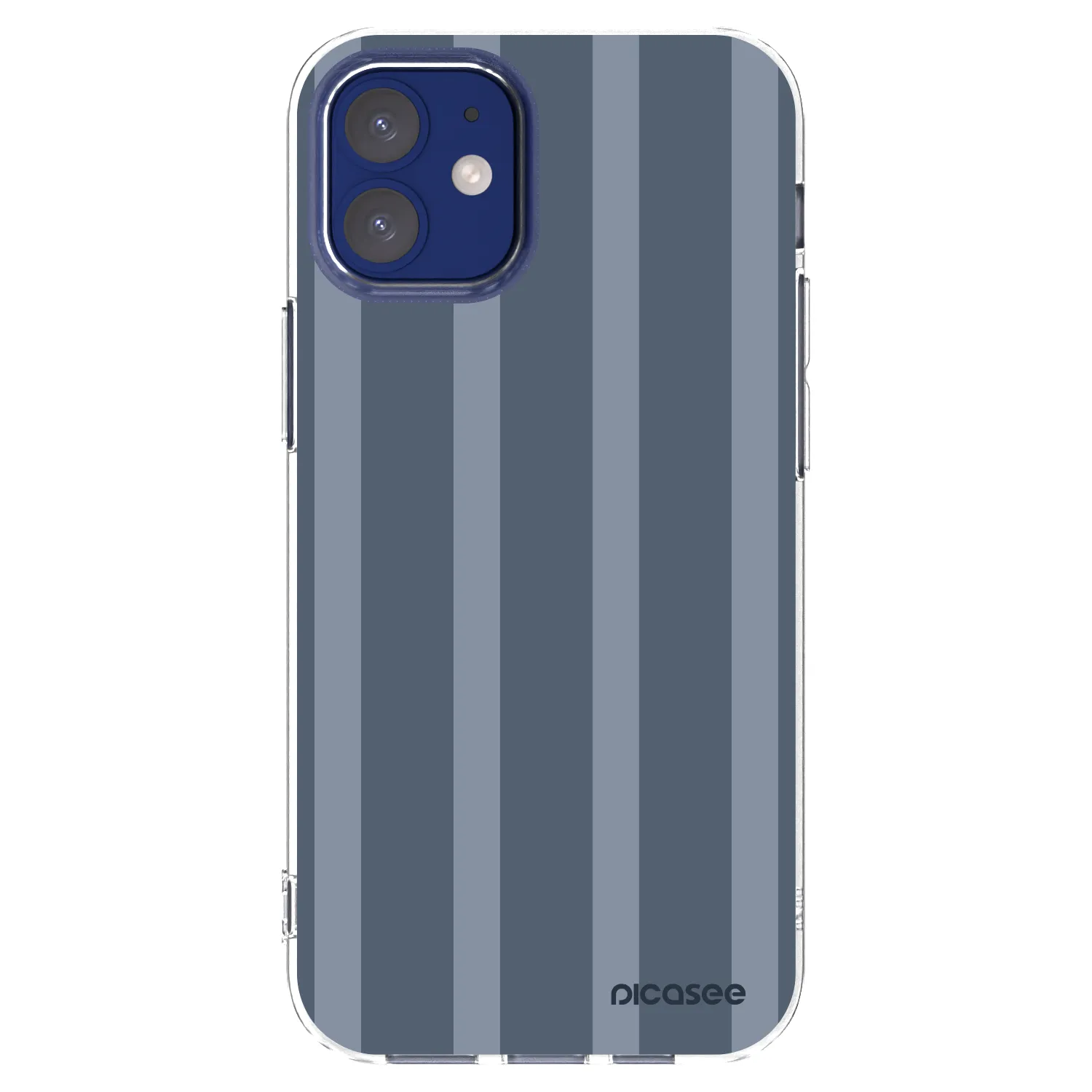 Picasee silikonový průhledný obal pro Apple iPhone 12 mini - Midnight lounge