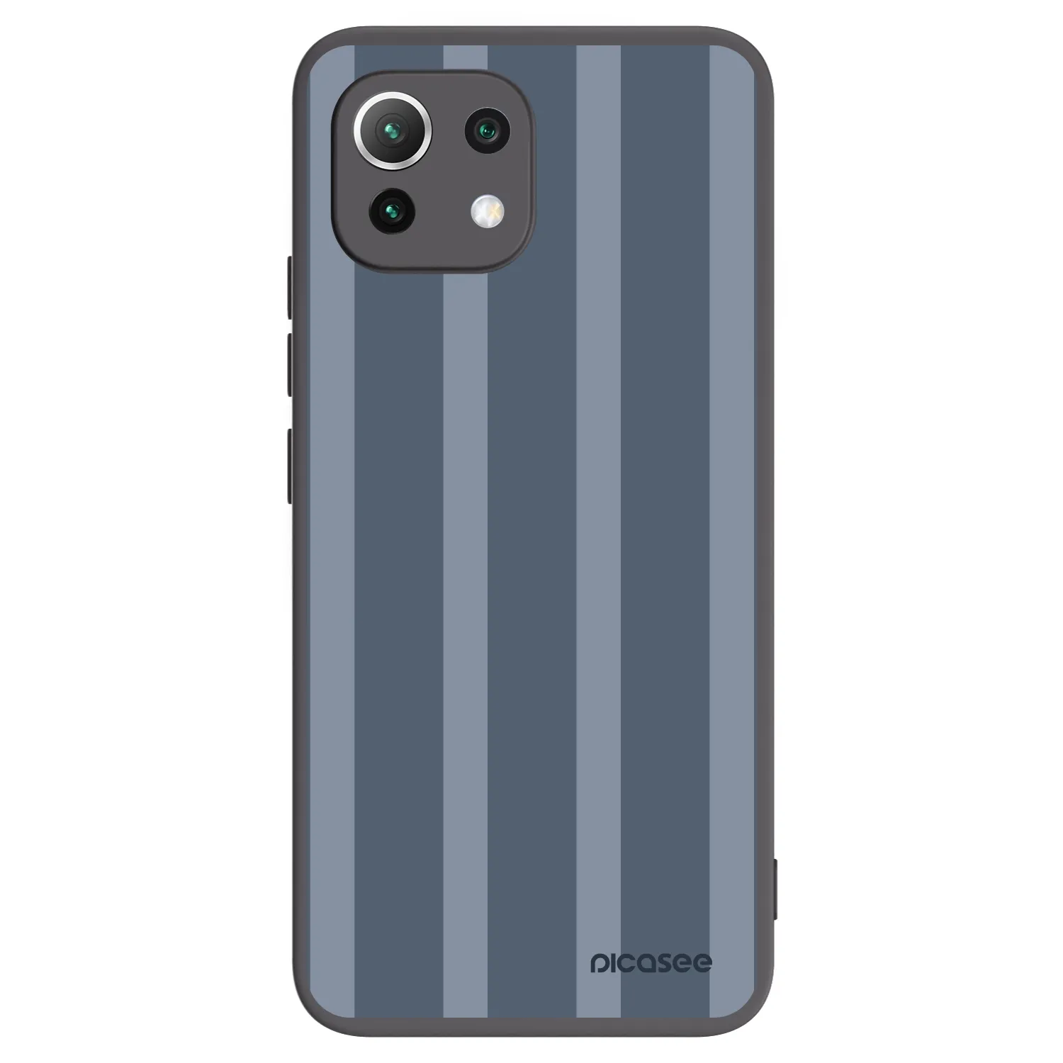 Picasee silikonový černý obal pro Xiaomi Mi 11 Lite - Midnight lounge