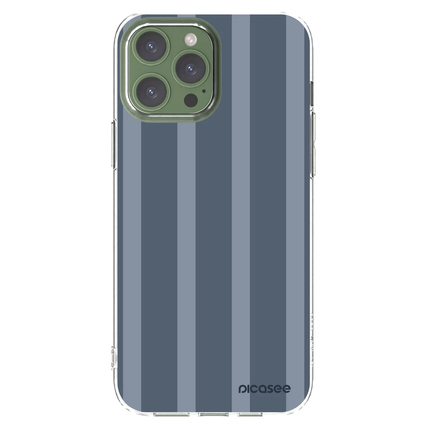 Picasee silikonový průhledný obal pro Apple iPhone 13 Pro Max - Midnight lounge