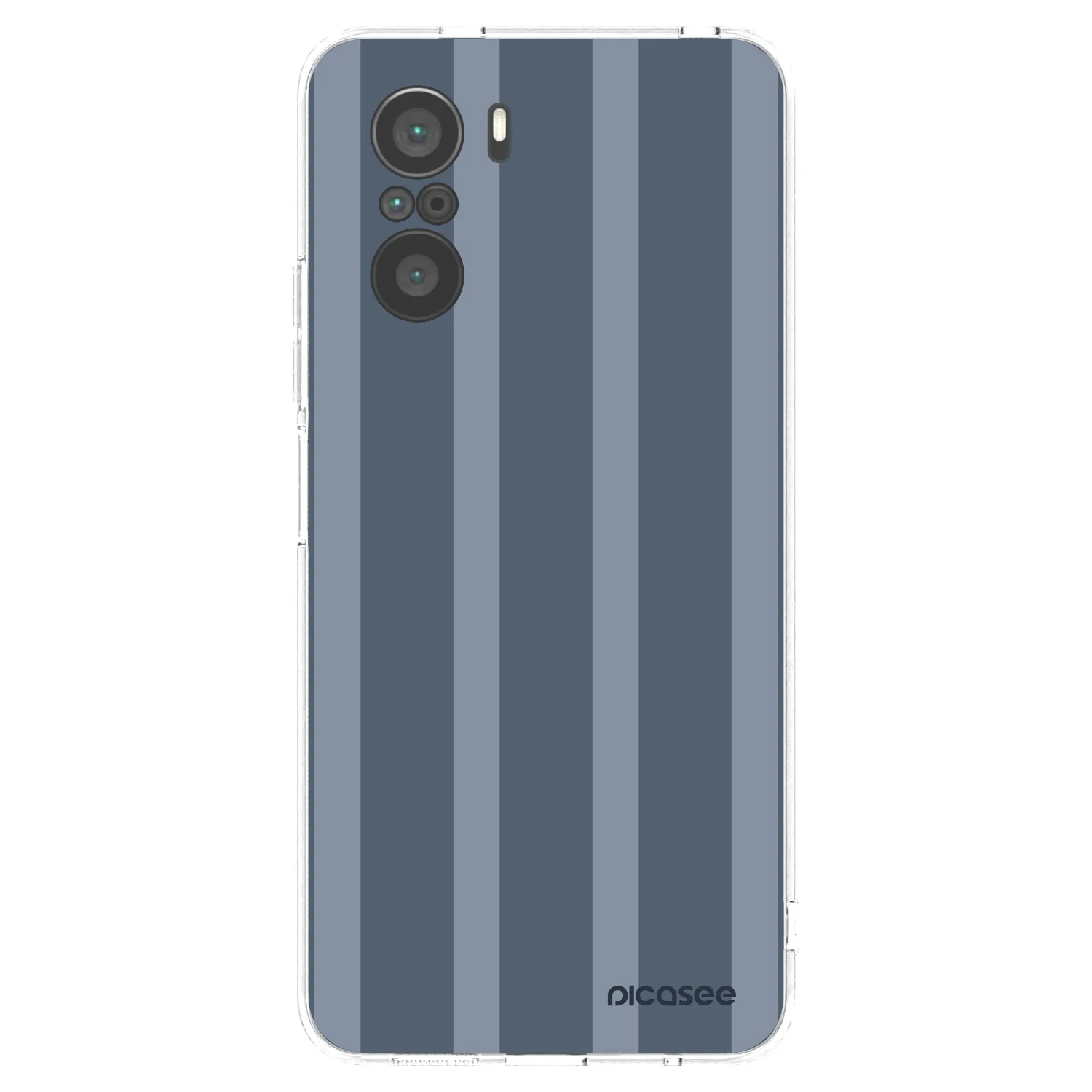Picasee silikonový průhledný obal pro Xiaomi Poco F3 - Midnight lounge