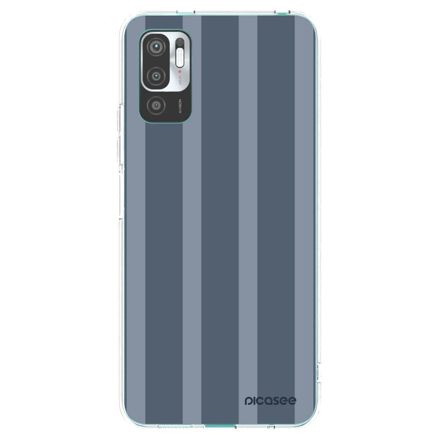 Picasee silikonový průhledný obal pro Xiaomi Redmi Note 10 5G - Midnight lounge