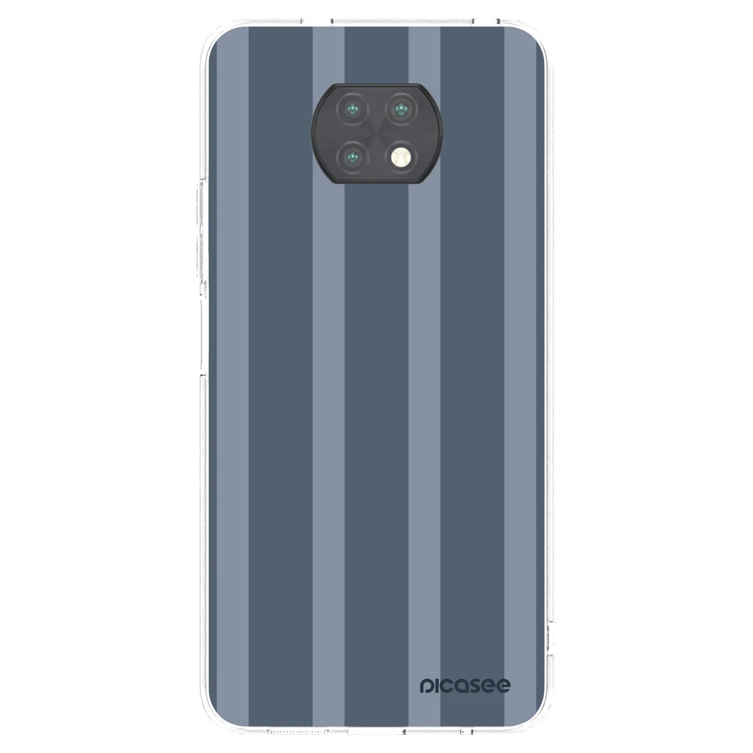 Picasee silikonový průhledný obal pro Xiaomi Redmi Note 9T - Midnight lounge