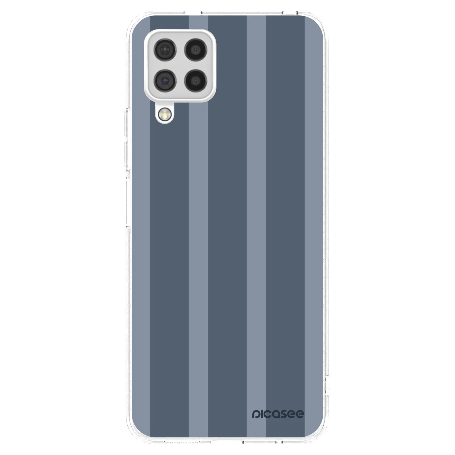 Picasee silikonový průhledný obal pro Samsung Galaxy A22 A225F 4G - Midnight lounge